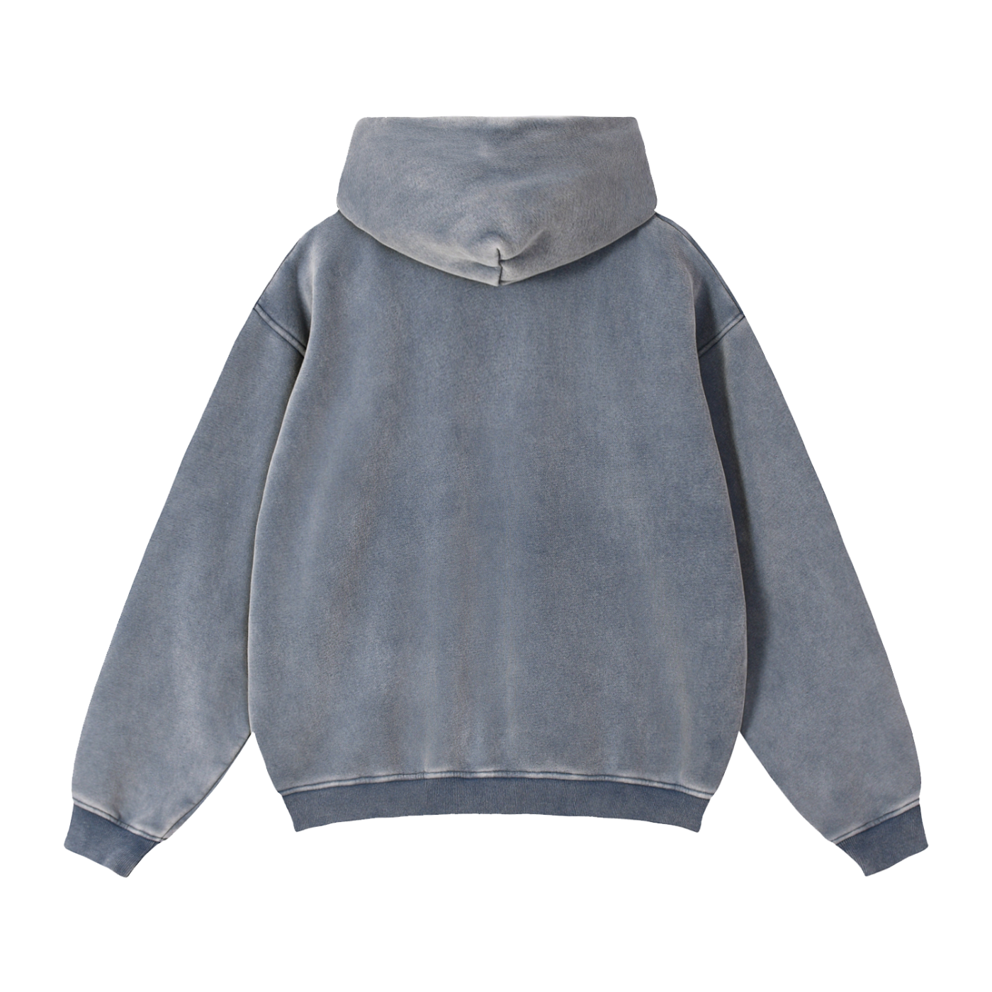 Zip-Through Boxy DN Fleece Hoodie