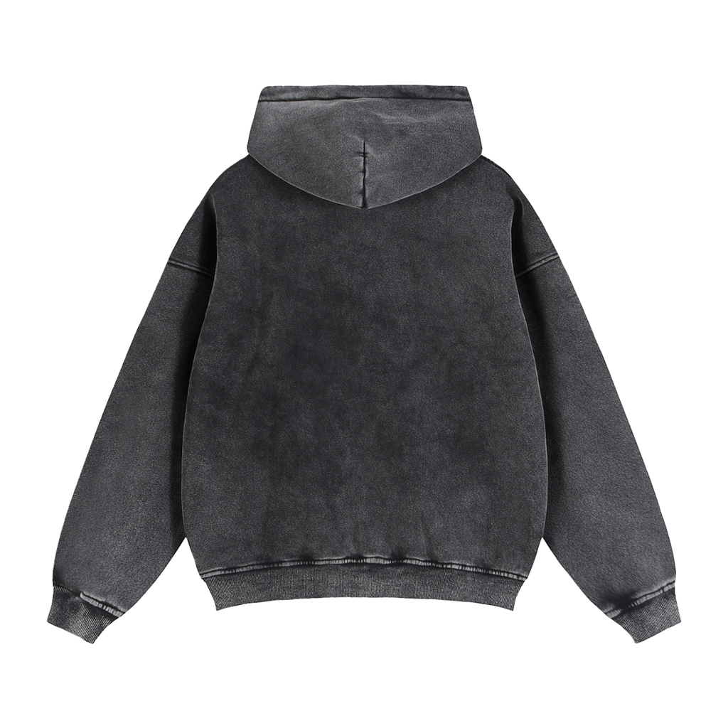 Zip-Through Boxy DN Fleece Hoodie