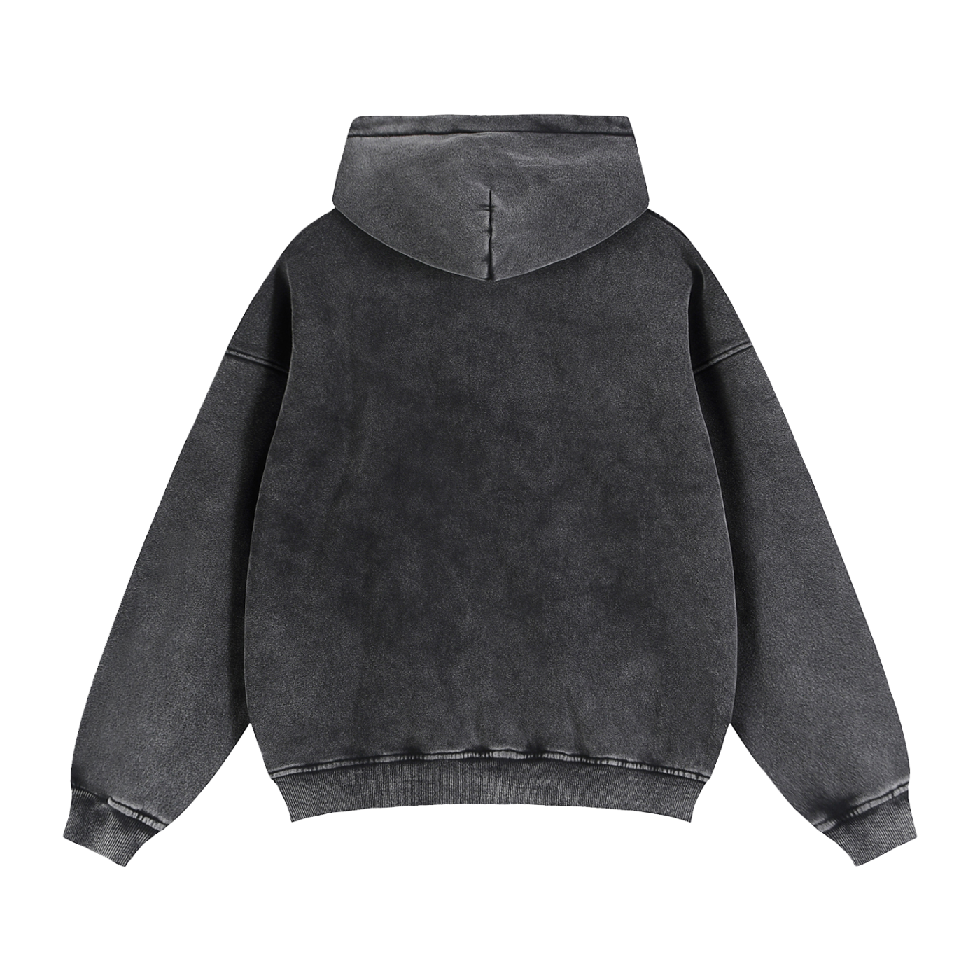 Zip-Through Boxy DN Fleece Hoodie