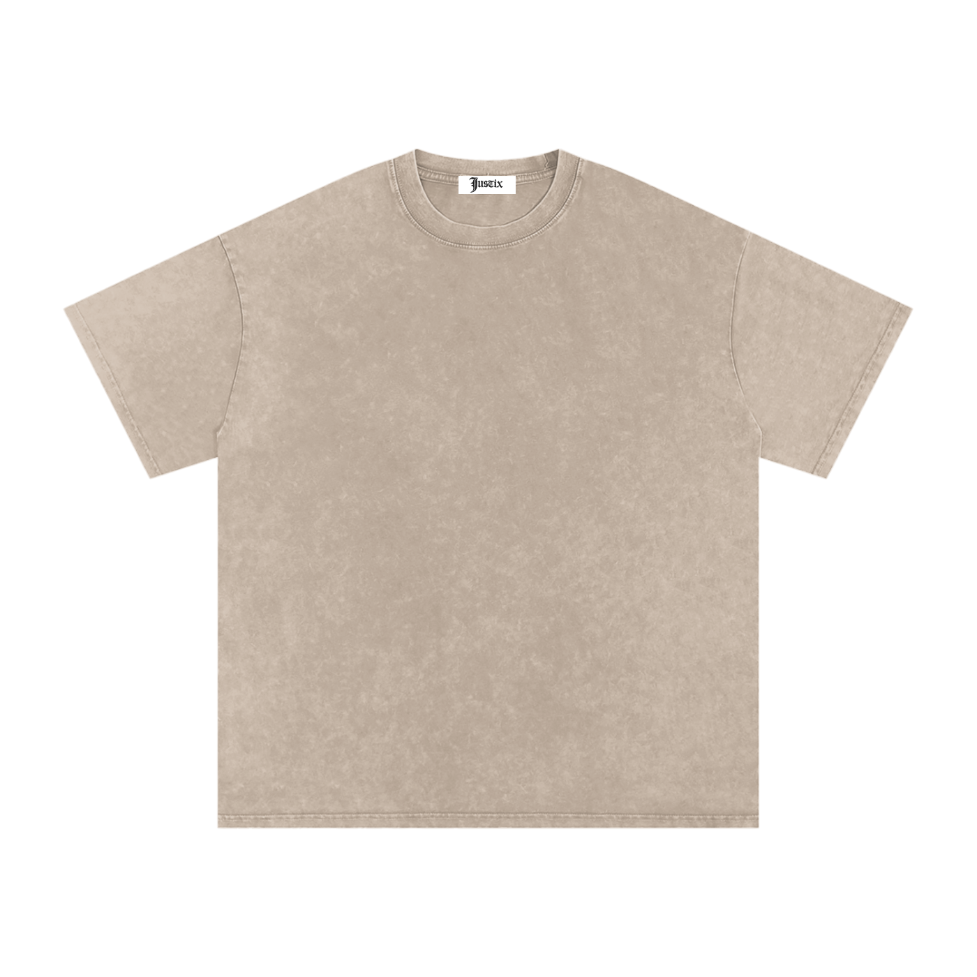 Snow Washed Oversized L lawliet Cotton T-Shirt