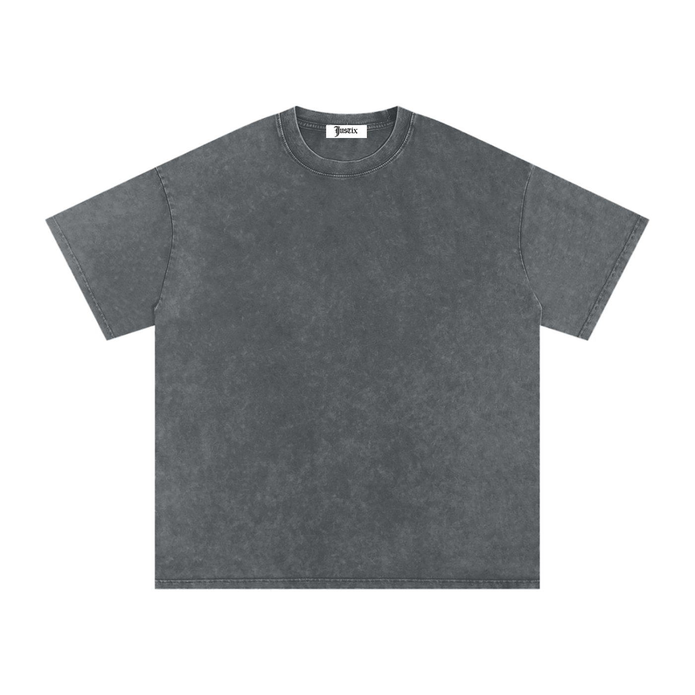 Snow Washed Oversized L lawliet Cotton T-Shirt