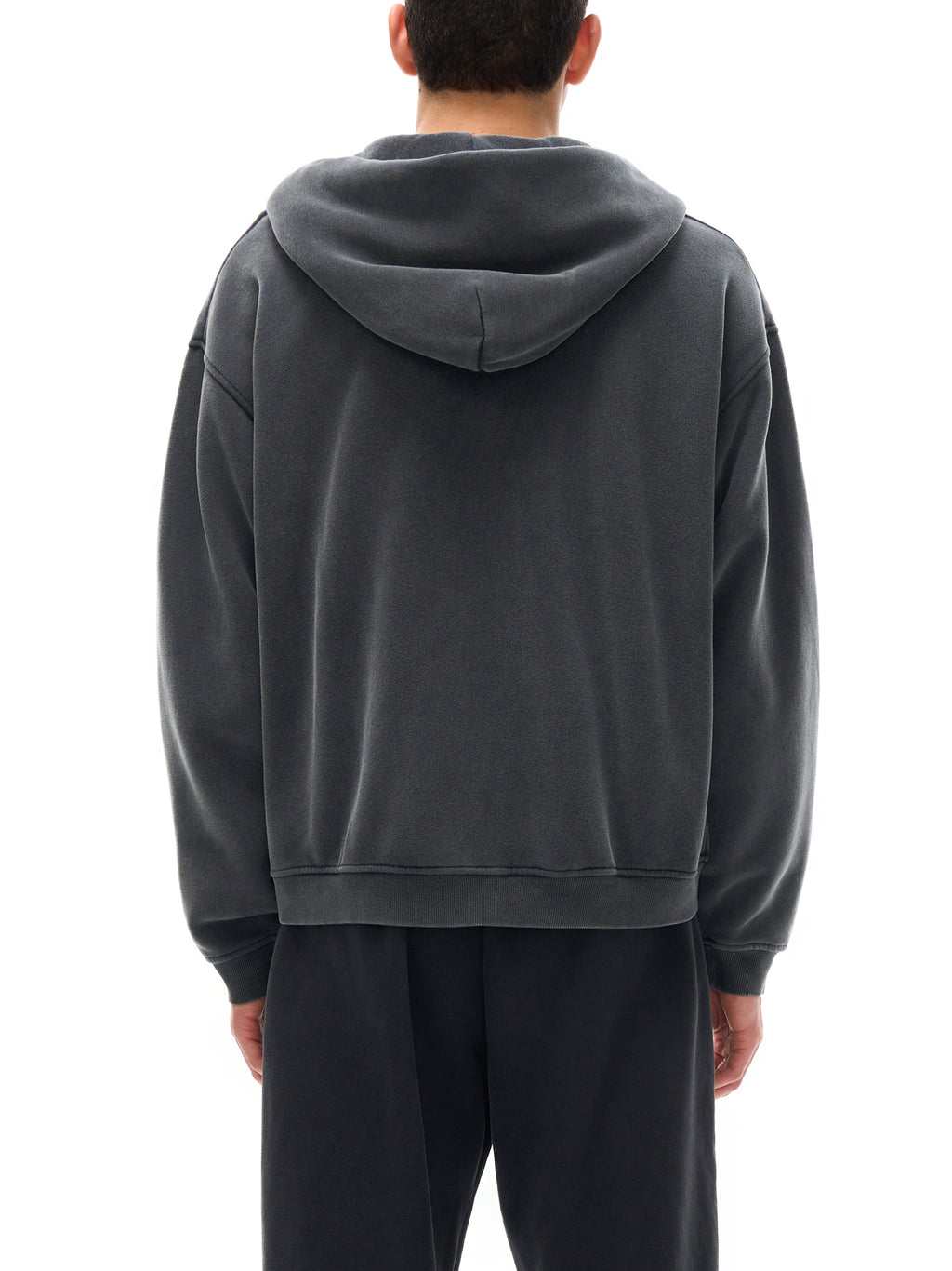 Zip-Through Boxy DN Fleece Hoodie